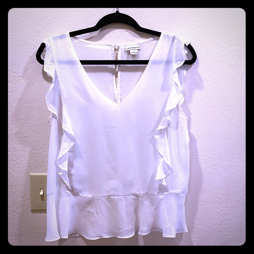 Vintage Liz Claiborne filmy blouse